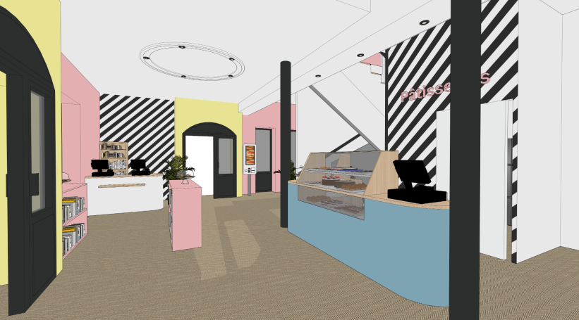 Projet librairie / Salon de thé