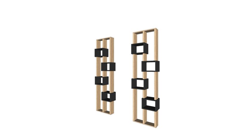 Meuble vitrine sur mesure 