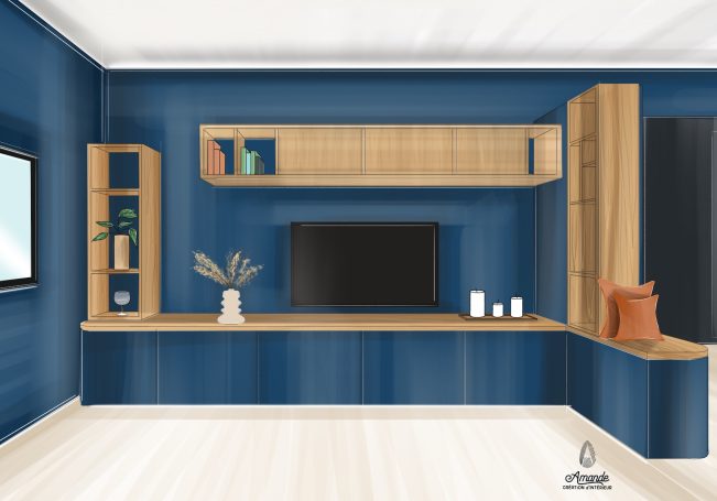 Meuble d'entrée sur mesure